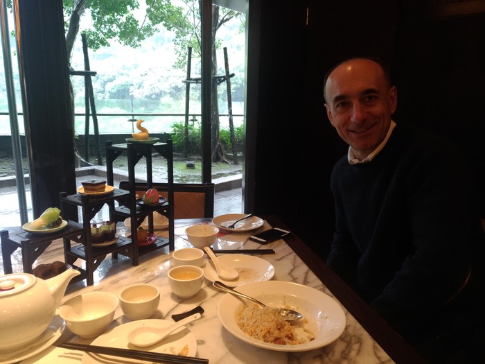 會後與Dr. Jean-Laurent Casanova聚餐